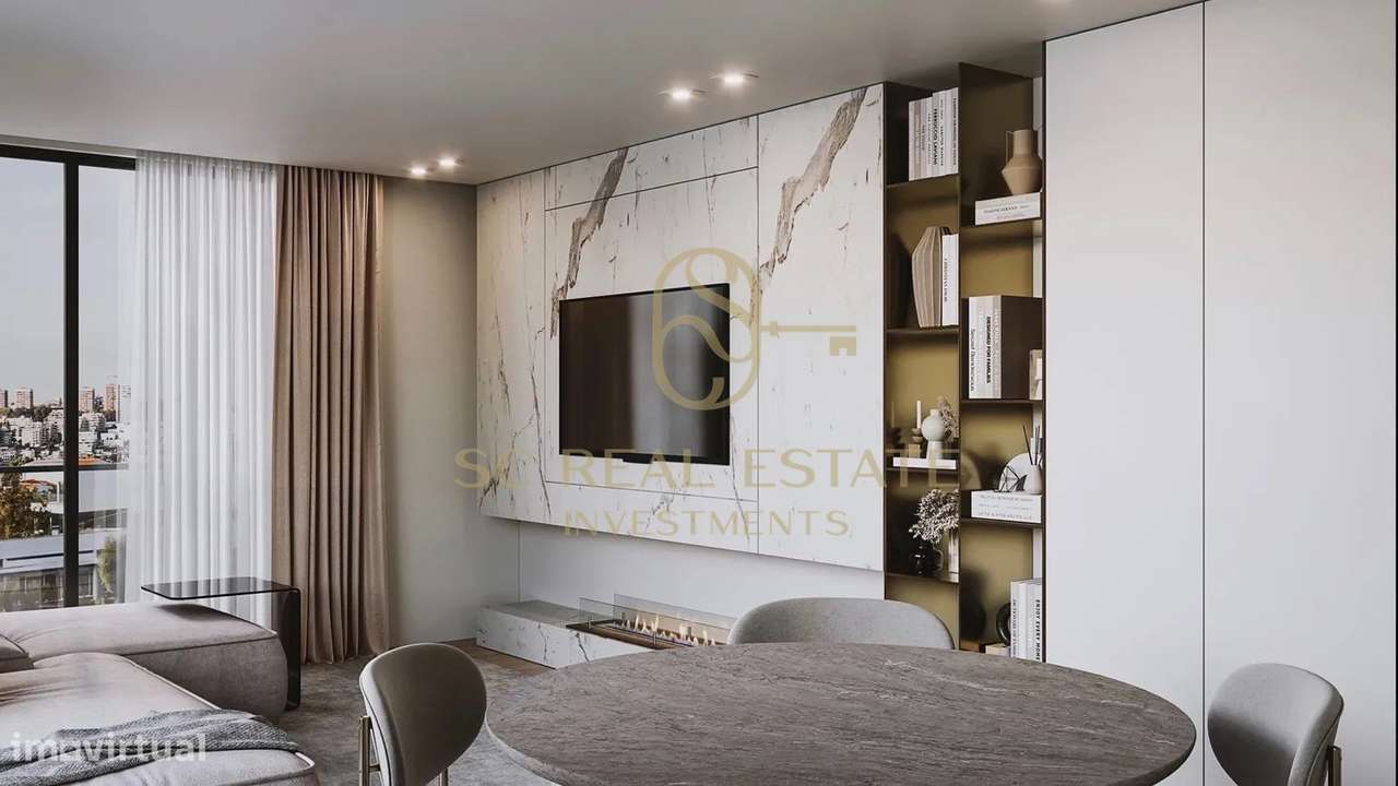 T1 NOVO a 300m do Parque São Paio em Lavadores - Grande imagem: 4/9