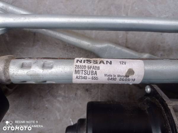 Mechanizm Wycieraczek Nissan Micra K14 Europa - 2