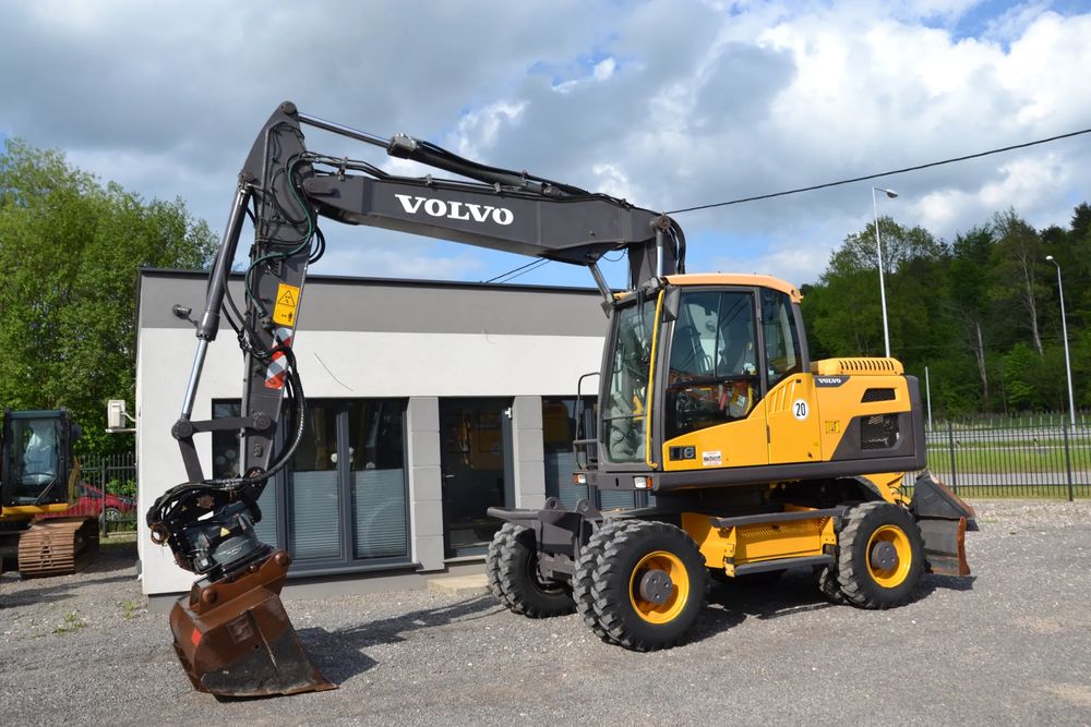 Volvo Ew 160 d, rototilt 2013
