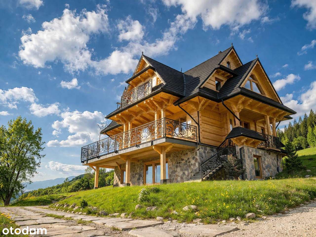 Rezydencja z panoramą na Giewont
