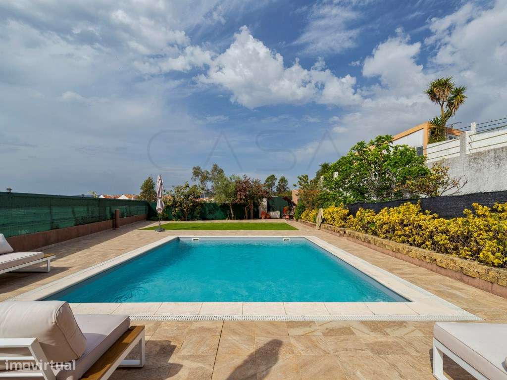 Moradia T4 com garagem, jardim, piscina e barbeque junto à Quinta d...-1
