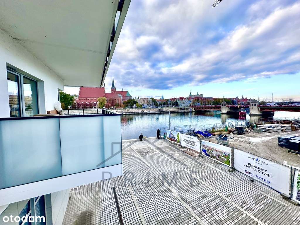 Nad Odrą-Ekskluzywna kawalerka z pięknym widokiem-12