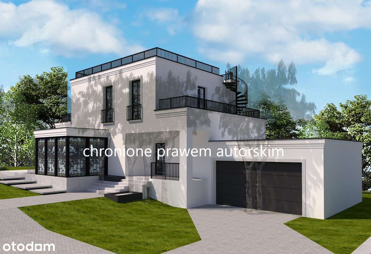 Działka z projektem domu w okolicy ul. Bialskiej (Alei Brzozowej) ! - Pełny obrazek: 2/3