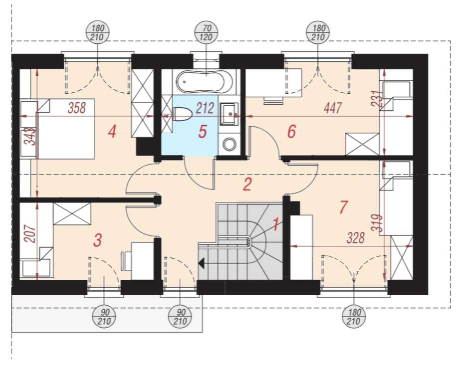 Nowy dom-4 sypialnie, blisko centrum-16