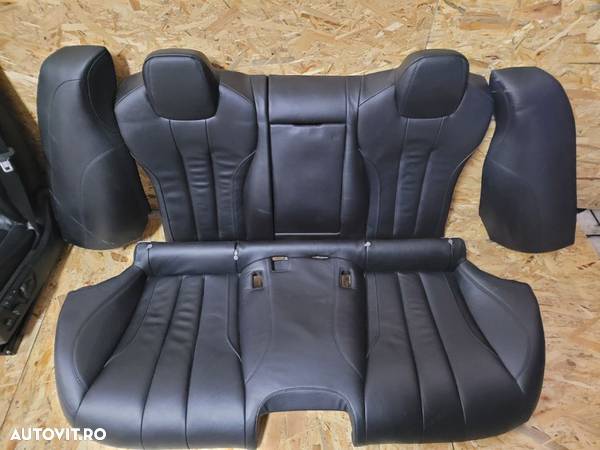 Scaune Interior Piele Bmw Seria 6 F06 Gran Coupe Volan Stanga Memorii Incalzire - 4