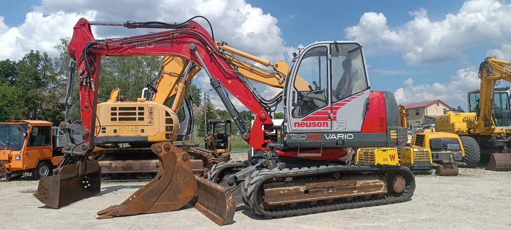 Neuson 12002 rd vario  koparka neuson 12002 rd vario / 12t / volvo ecr 88 / 2002