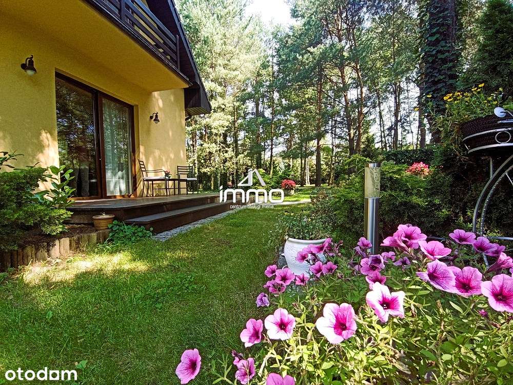 SOSNÓWKA, gm. Twardogóra - piękny dom z garażem w otulinie lasu-16