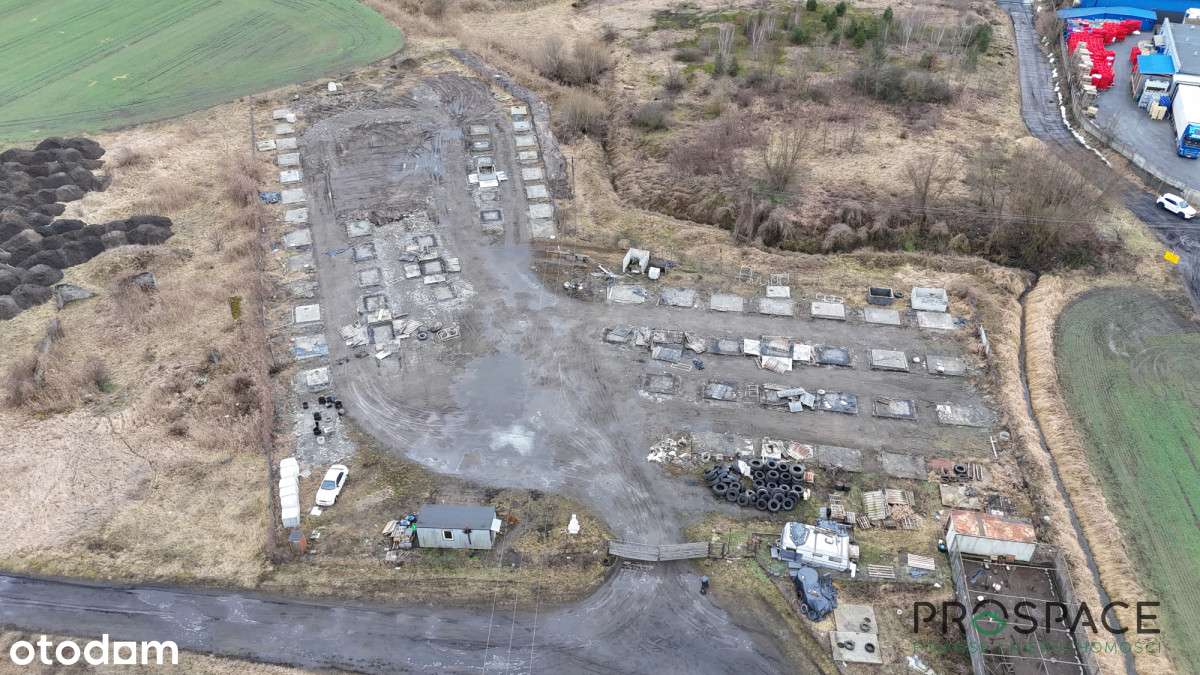 Działka usługowo - przemysłowa 57 arów- Czerwieńsk-4