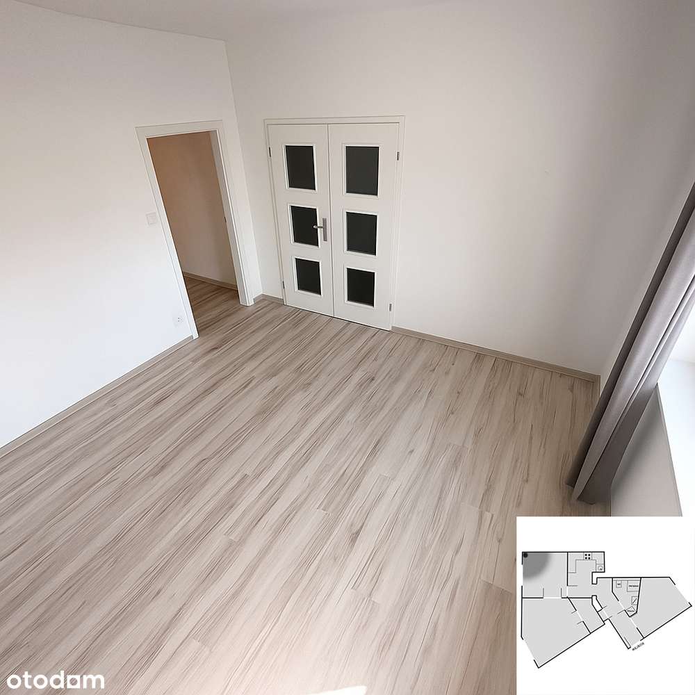 3 oddzielne pokoje mieszkanie 55,5m2 , Olsztyn, Zatorze - Pełny obrazek: 4/9