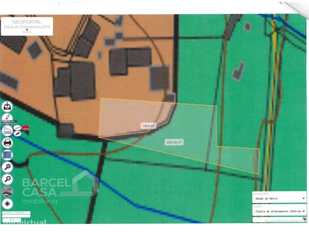 Terreno de construção em Galegos (São Martinho) - Barcelos - Grande imagem: 4/4