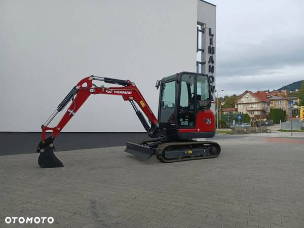 Yanmar SV 26 2023 produkcja *długie ramię* waga 2.7 tony* oświetlenie* niski przebieg Minikoparka - 2