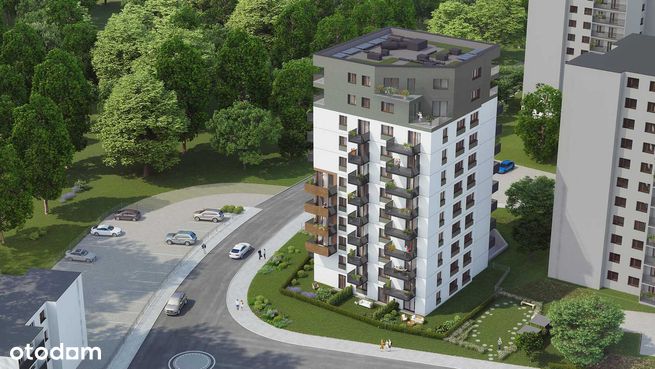 3-pokojowe mieszkanie 59m2 + balkon Bez Prowizji