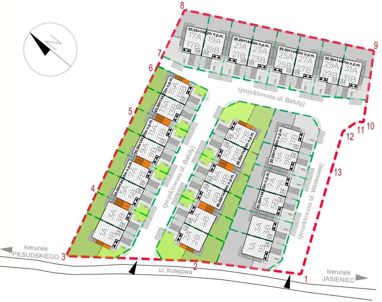 Mieszkanie 4 pokojowe, ok. 75m2, ogródek– Osiedle Preludium Etap V - Pełny obrazek: 5/7