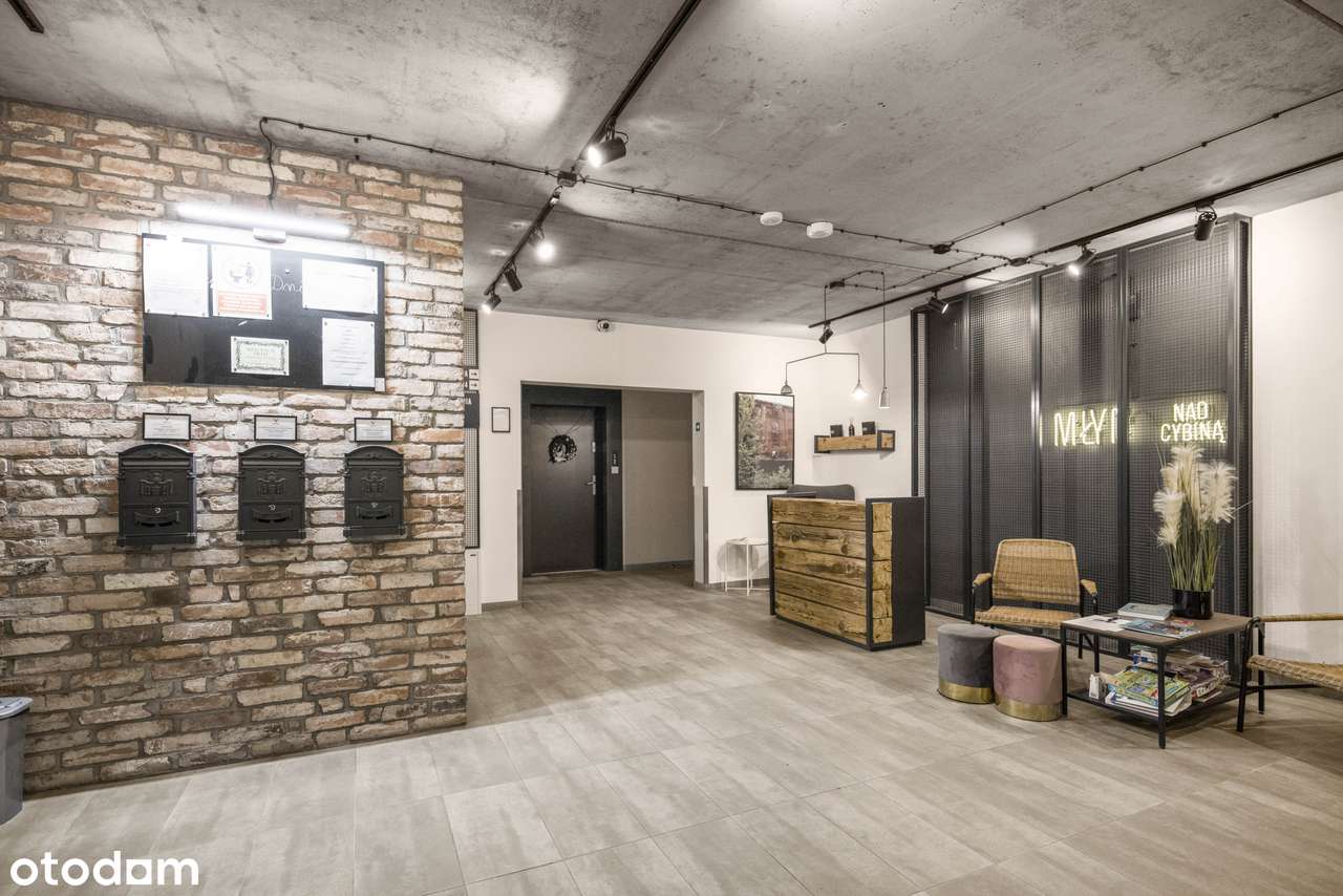 Apartament nad jeziorem - Młyn nad Cybiną | 2 pok.| Poznań ul Sarnia 2-17