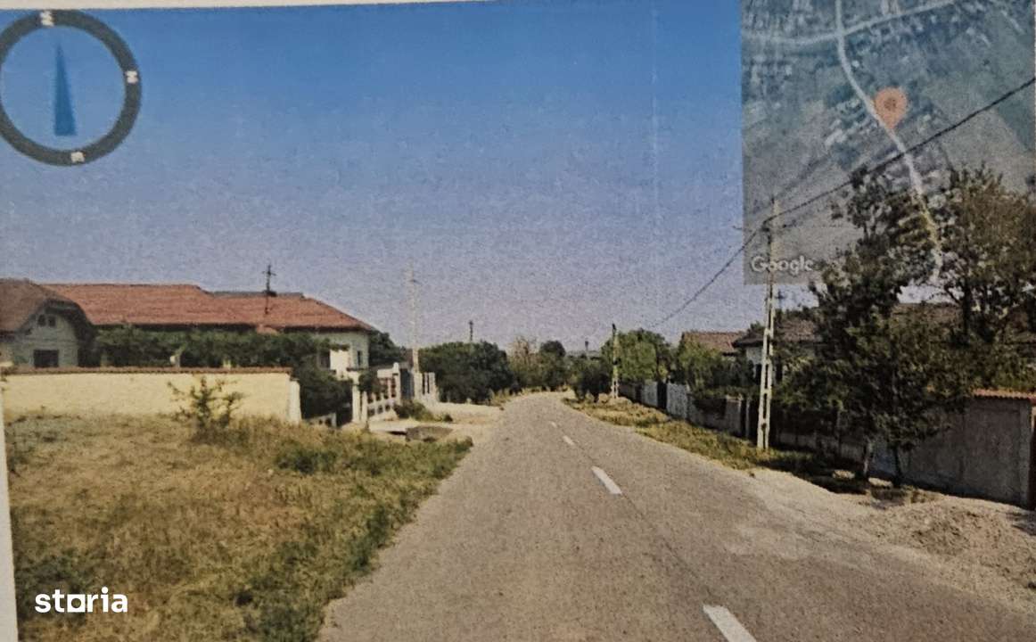 Teren intravilan 753 mp, front 19 m, comuna Almaj - Imagine principală: 2/2