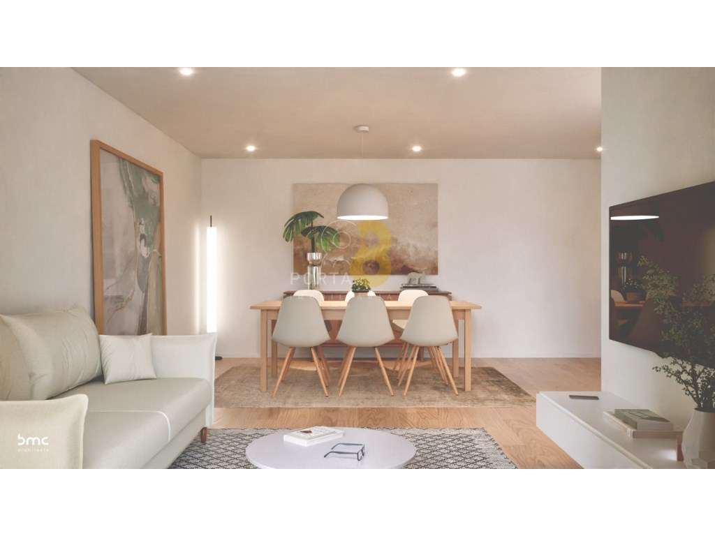 Apartamento T3, novo, em Leça do Balio a escasso minutos da Circunv... - Grande imagem: 2/40