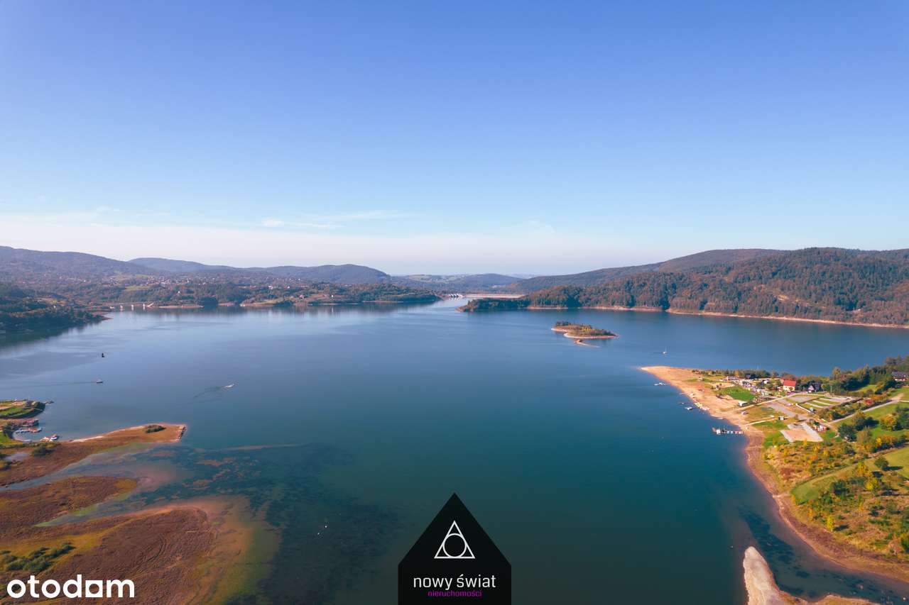 14 działek inwestycyjnych po ok. 10 arów NAD JEZIOREM Mucharz |79 ar.-3