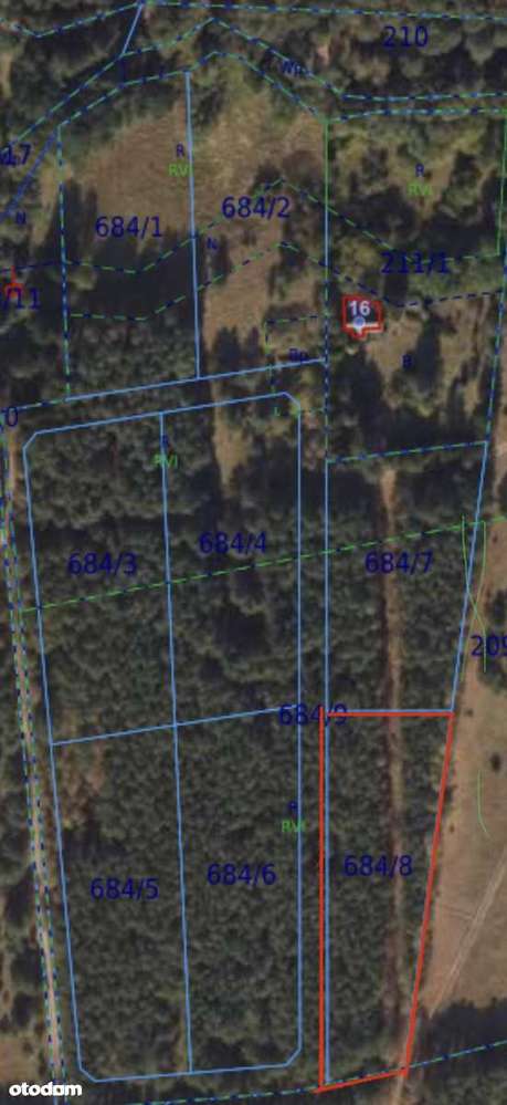 Działka na sprzedaż – Małe Jarki, koło Cierpic, niedaleko Torunia-3