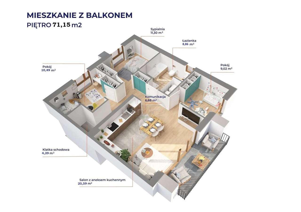 *Nowe*4-pok*Balkon*Kiełczówek*Zakończenie 10-2025-3