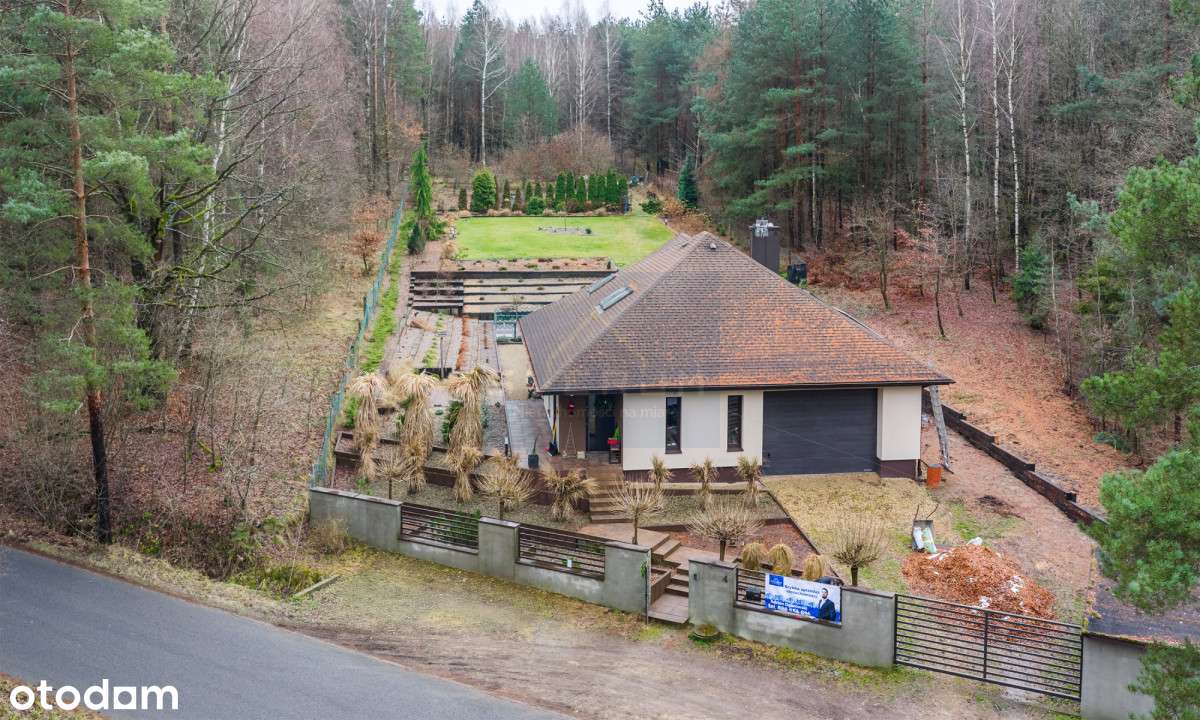 Dom przy lesie i w otulinie Parku Krajobrazowego-13