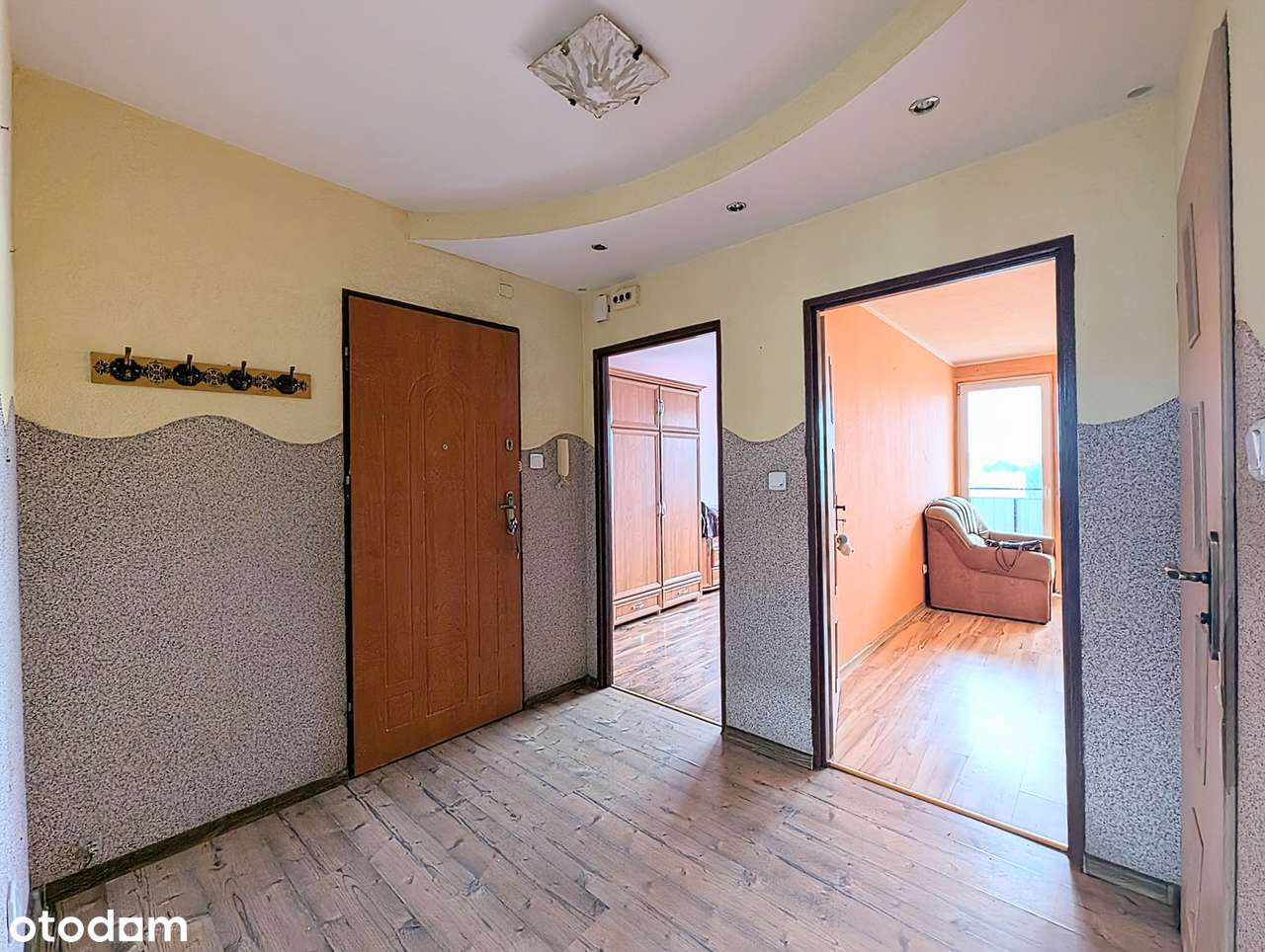 Mieszkanie 3 pokoje, 2 piętro, 51,5m, balkon, piwnica.-9