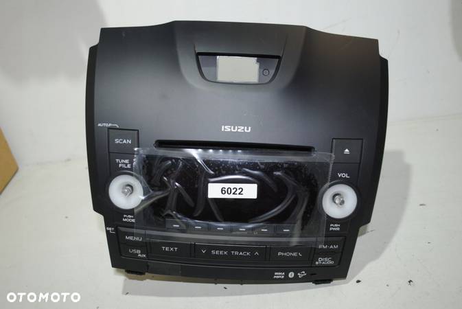 RADIO ISUZU D-MAX CD MP3 WMA 8982436022 - 2