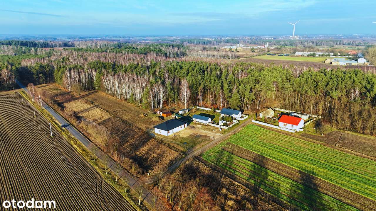 Działki budowlane przy lesie 1343 m2 | media | przy drodze asfaltowej-10