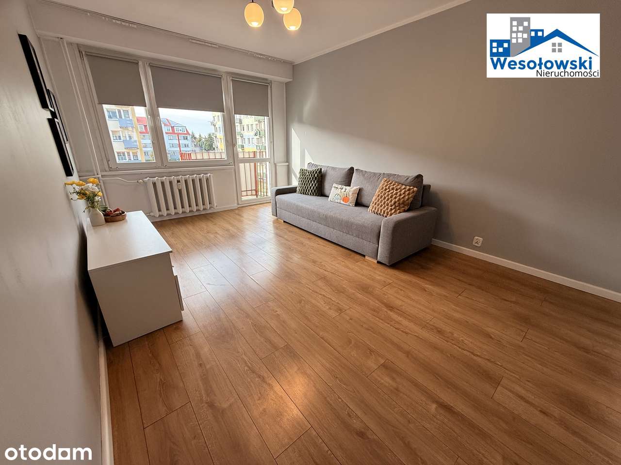 Mieszkanie do wynajęcia 29m2, 2 pokoj3, II piętro, ul.Narutowicza - Pełny obrazek: 1/10