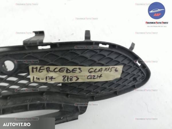 Grila centrala inferioara Mercedes GLA X156 an 2017 2018 2019 cod A1568804200 - originala - 1