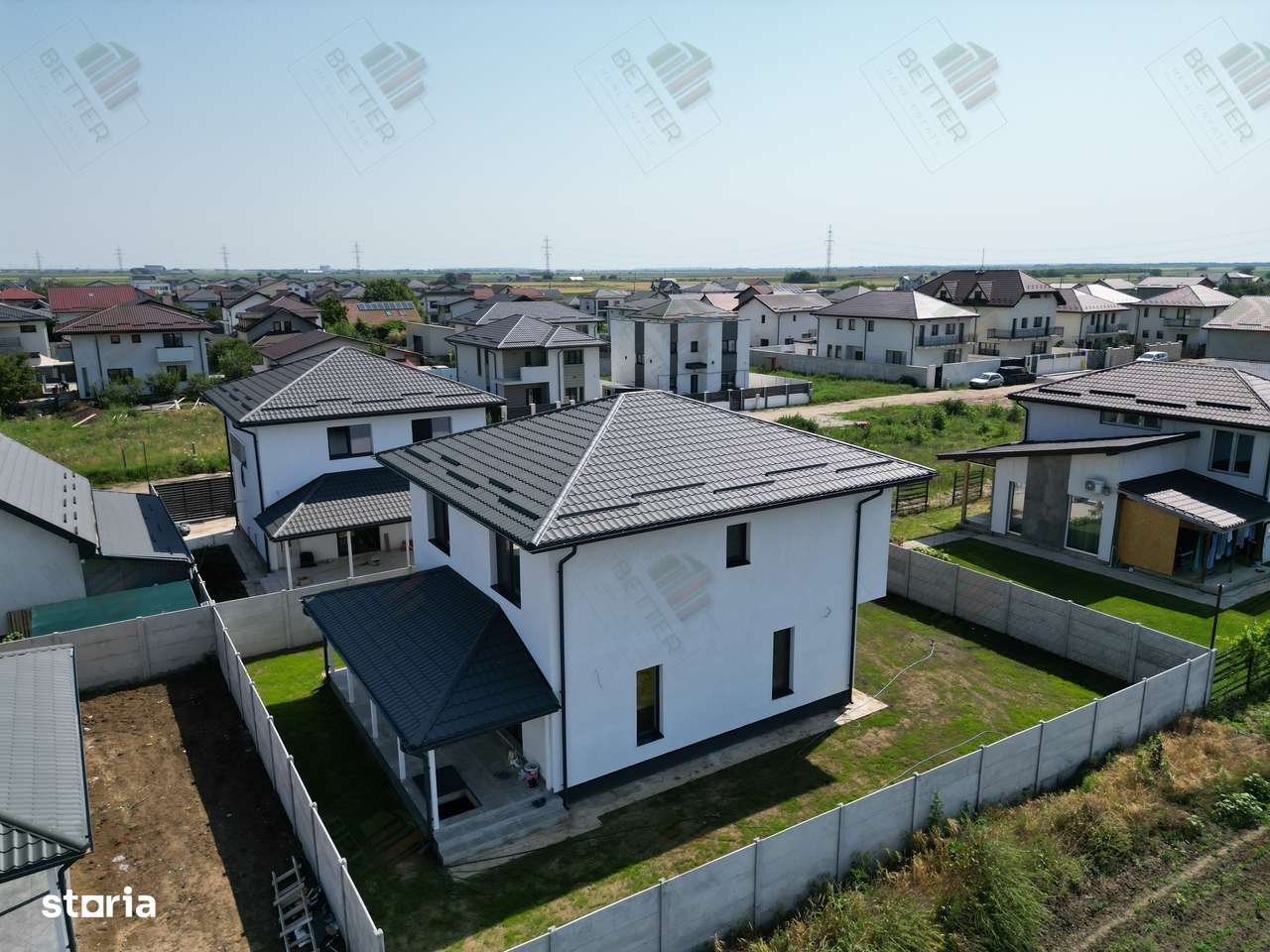 Casă Nouă P+1E, 5 Camere, Teren Generos, Com. Berceni - Imagine principală: 4/6