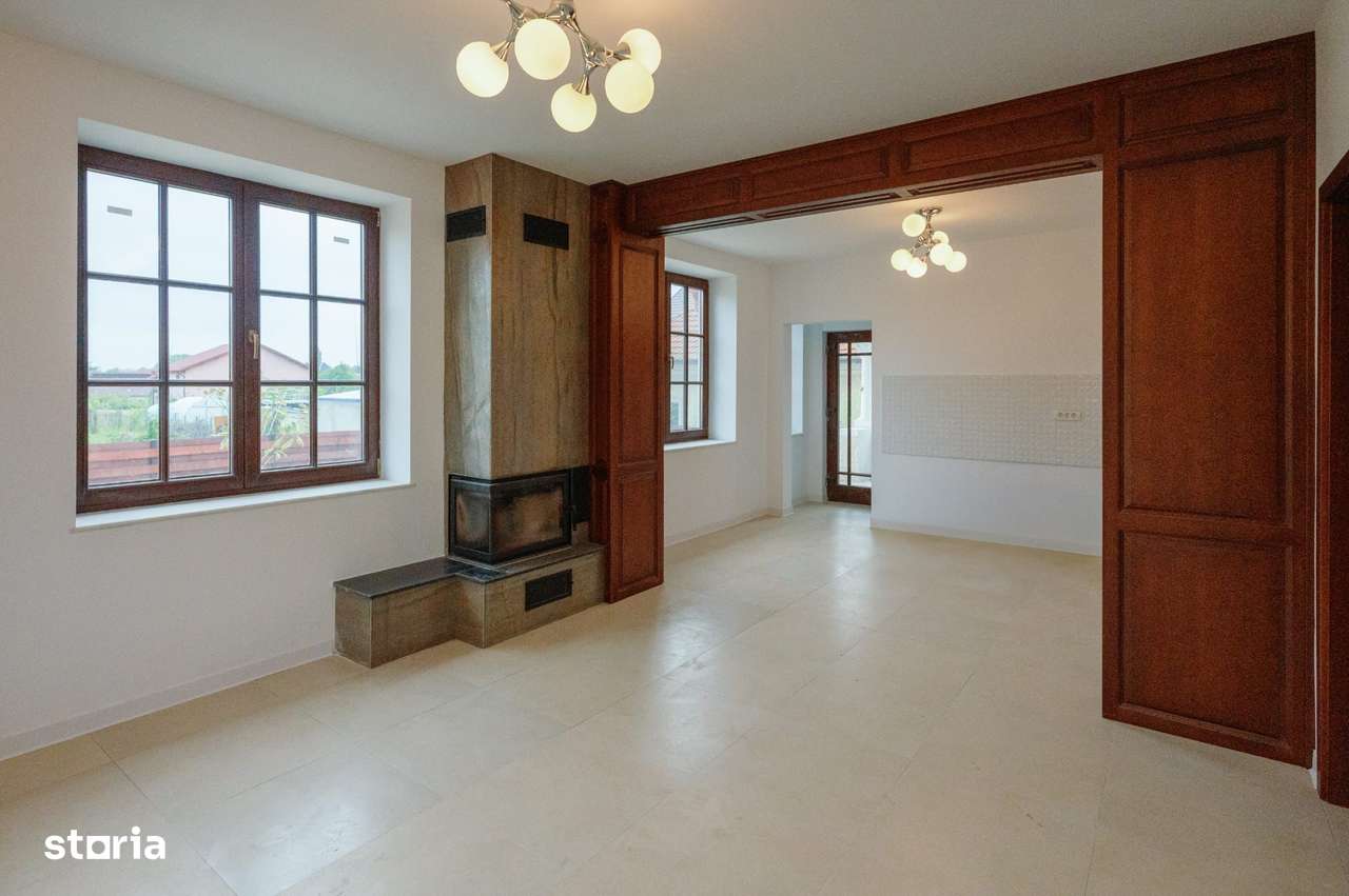 Proprietate unicat stil neoromânesc Ștefănești-17