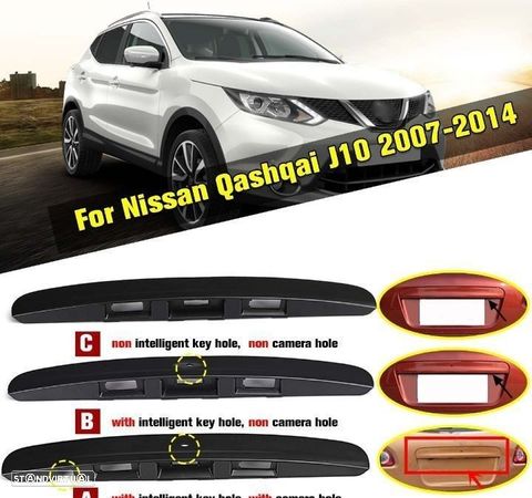 Puxador porta da mala Nissan Qashqai  J10 2006-2014  NOVO - 1
