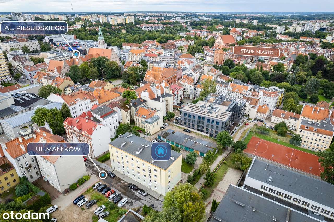 Mieszkanie 3 pokoje blisko Stare Miasto centrum Olsztyn-15