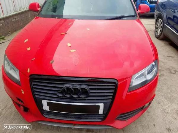 AUDI A3 8P SLINE S-LINE 2.0 TDI 16V 170CV BMN PEÇA PEÇAS FRENTE COMPLETA MOTOR PORTA PORTAS MALA PARACHOQUES CAPOT FAROLIM FAROLINS AIRBAG JANTE JANTES OTICA OTICAS - 3