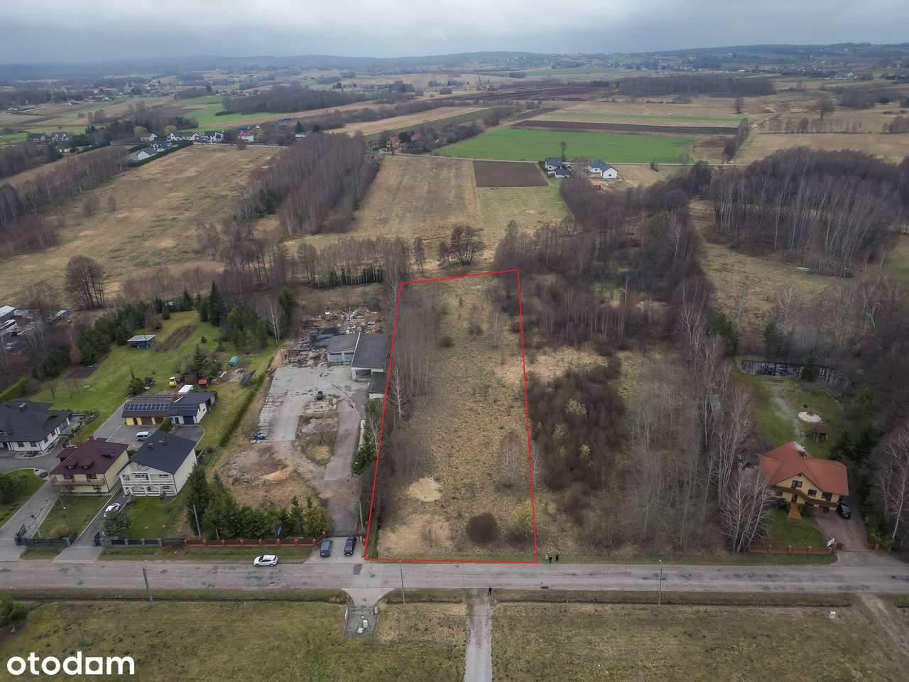 Działka budowlana 56 arów – Grzymałków, gm. Mniów - Pełny obrazek: 5/8