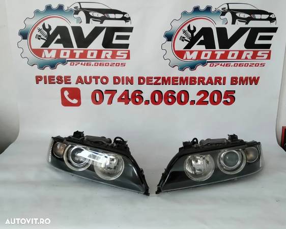 Far stanga dreapta faruri xenon BMW seria 5 E39 FL - 2