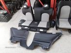 Interior din piele neagra cu gri pentru Mercedes CLC an 2010 - 2