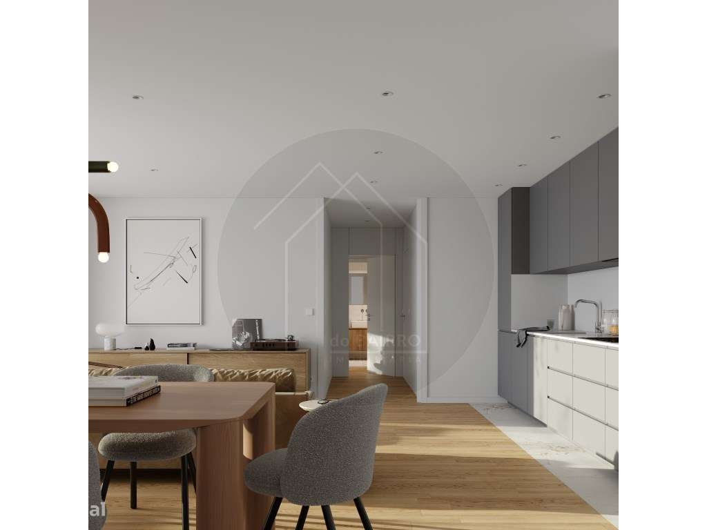 Apartamento T2 sofisticado, varanda e garagem, Serralves, Porto - Grande imagem: 4/13