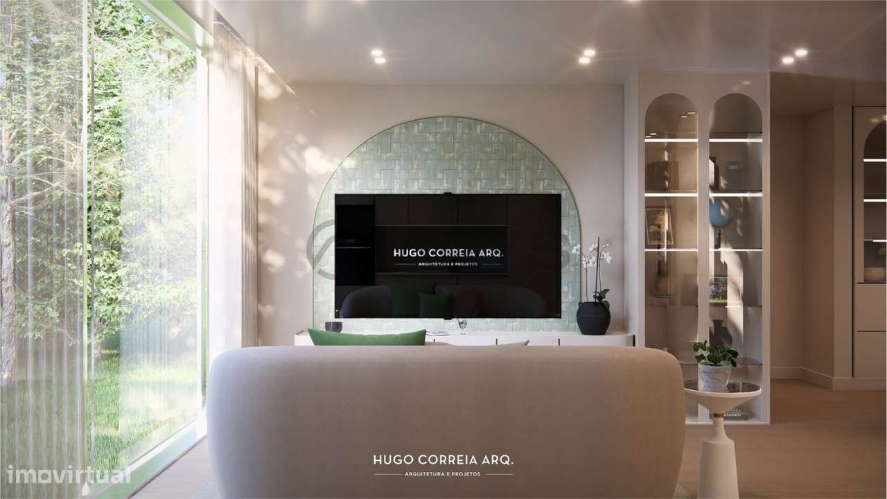 Apartamento T2 com Terraco de 85m2 em Famalicao-7