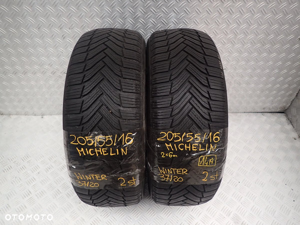 OPONY ZIMOWE MICHELIN 205/55/16 6MM 2020 - 1