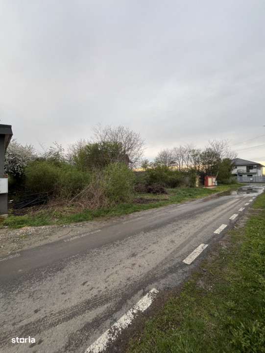 Teren de vanzare in Branesti -Deschidere 20m-Asfalt-Toate utilitatile-3