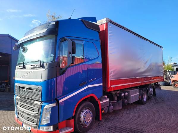 Volvo FH ; ; firanka napojówka * przewierty * 6x2 * bdf * - 1