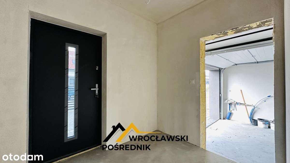 Nowy dom z przeszkleniami. Taras, Garaż, Ogród !-14