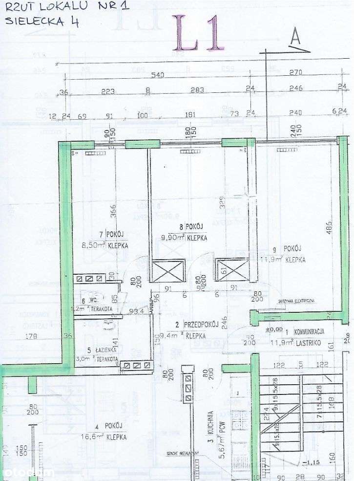 | Mokotów | 4 pok. | Potencjał |-11