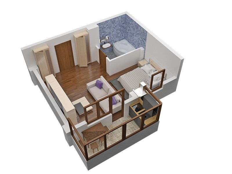 MILITARI RESIDENCE - Garsoniera - Imagine principală: 5/7