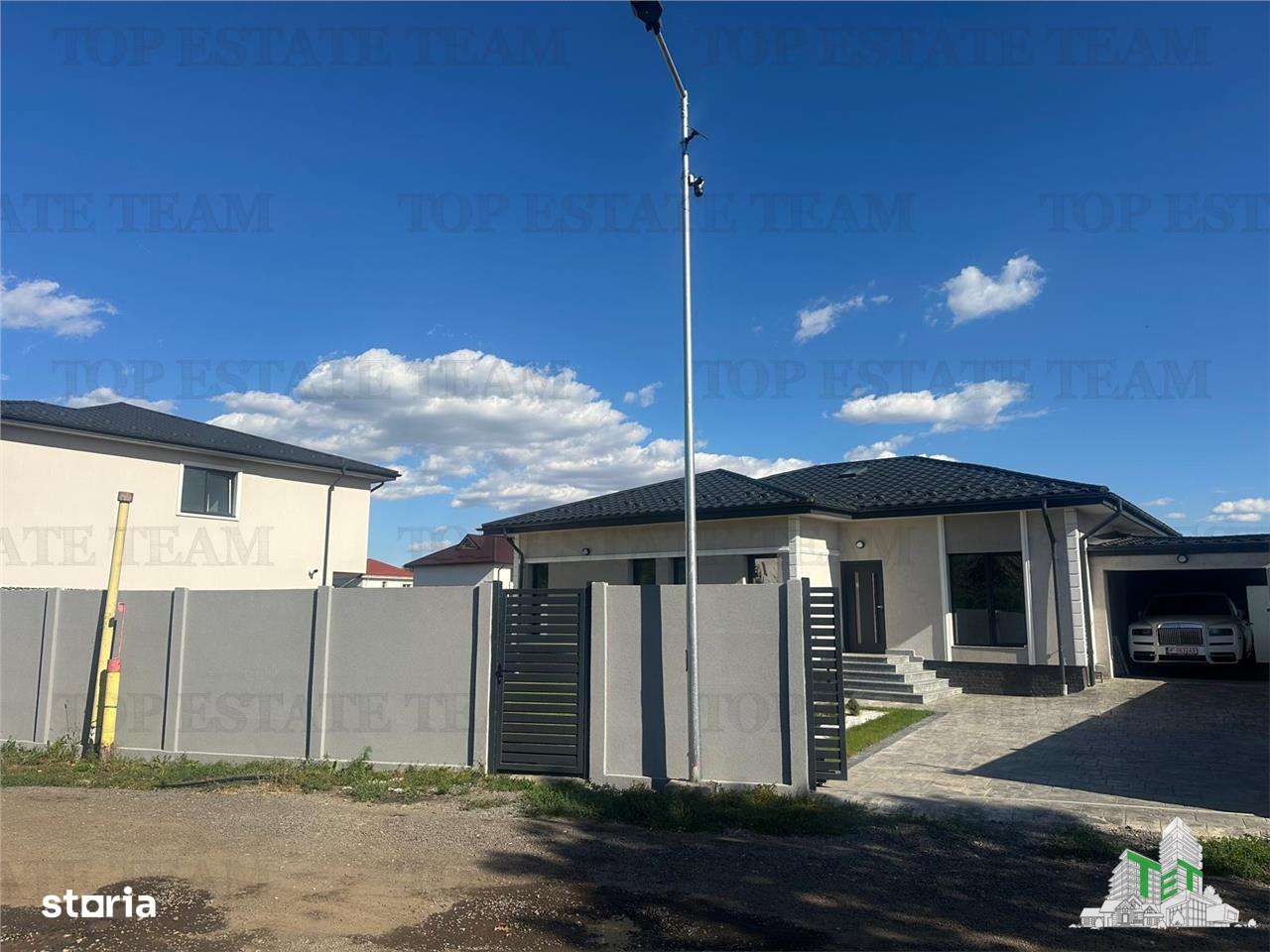 Casa inidividuala, superba pe parter, cu garaj si 4 camere spatioase,-1