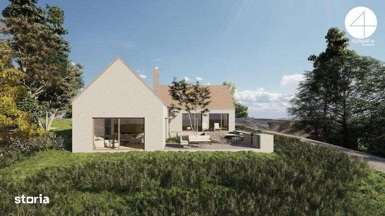 Teren autorizat 1200 mp, pentru o casa individuala 175 mp, loc. Rediu-3