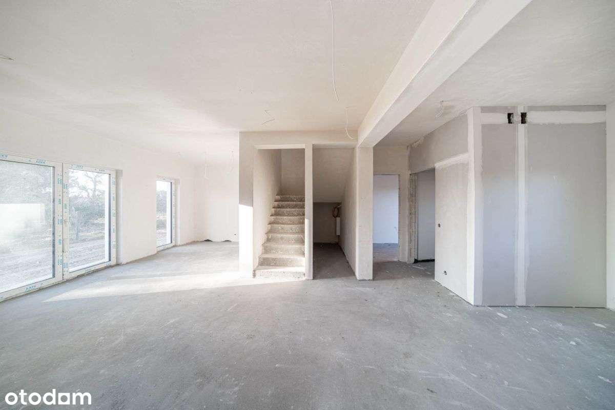 Jasny dom w zabudowie bliźniaczej - Drzonków-5