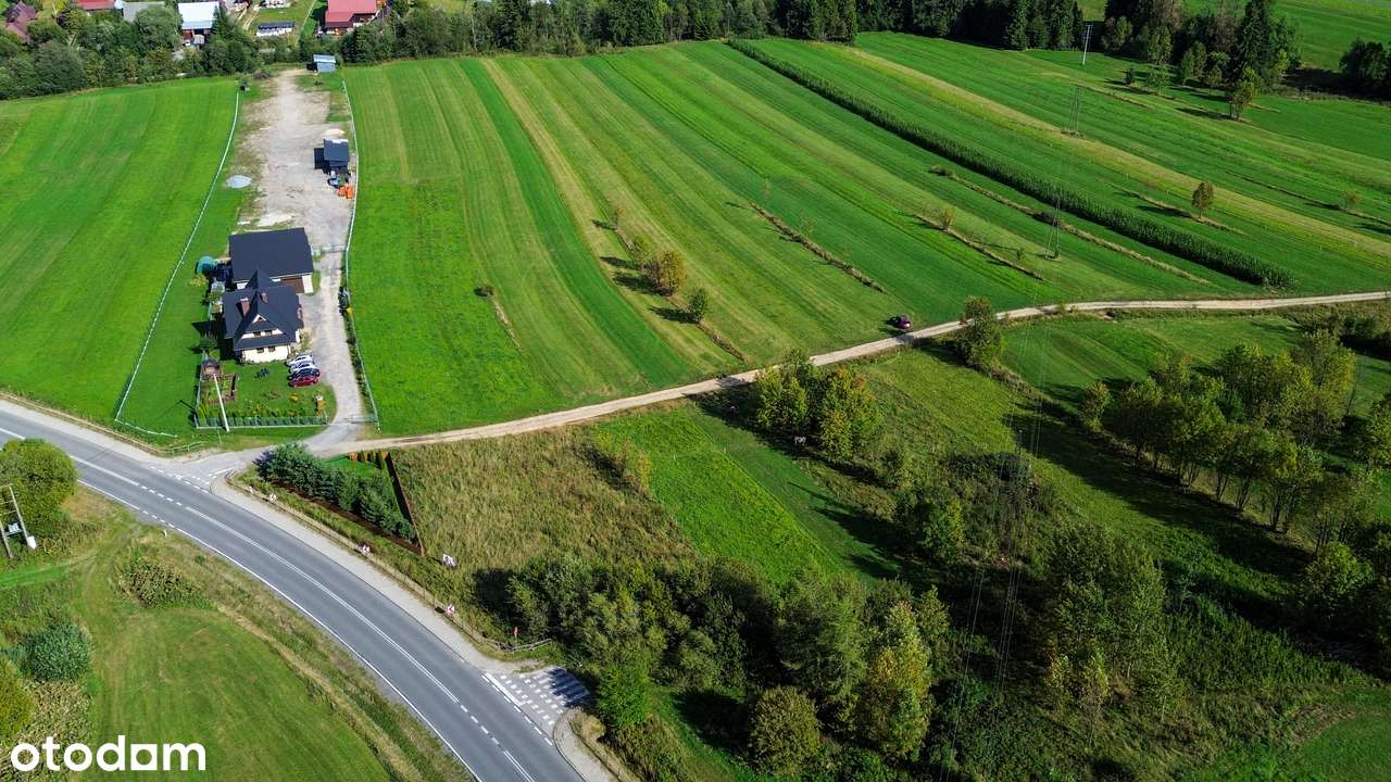 Budowlana działka z widokiem na Tatry, idealne wymiary pod dom.-7
