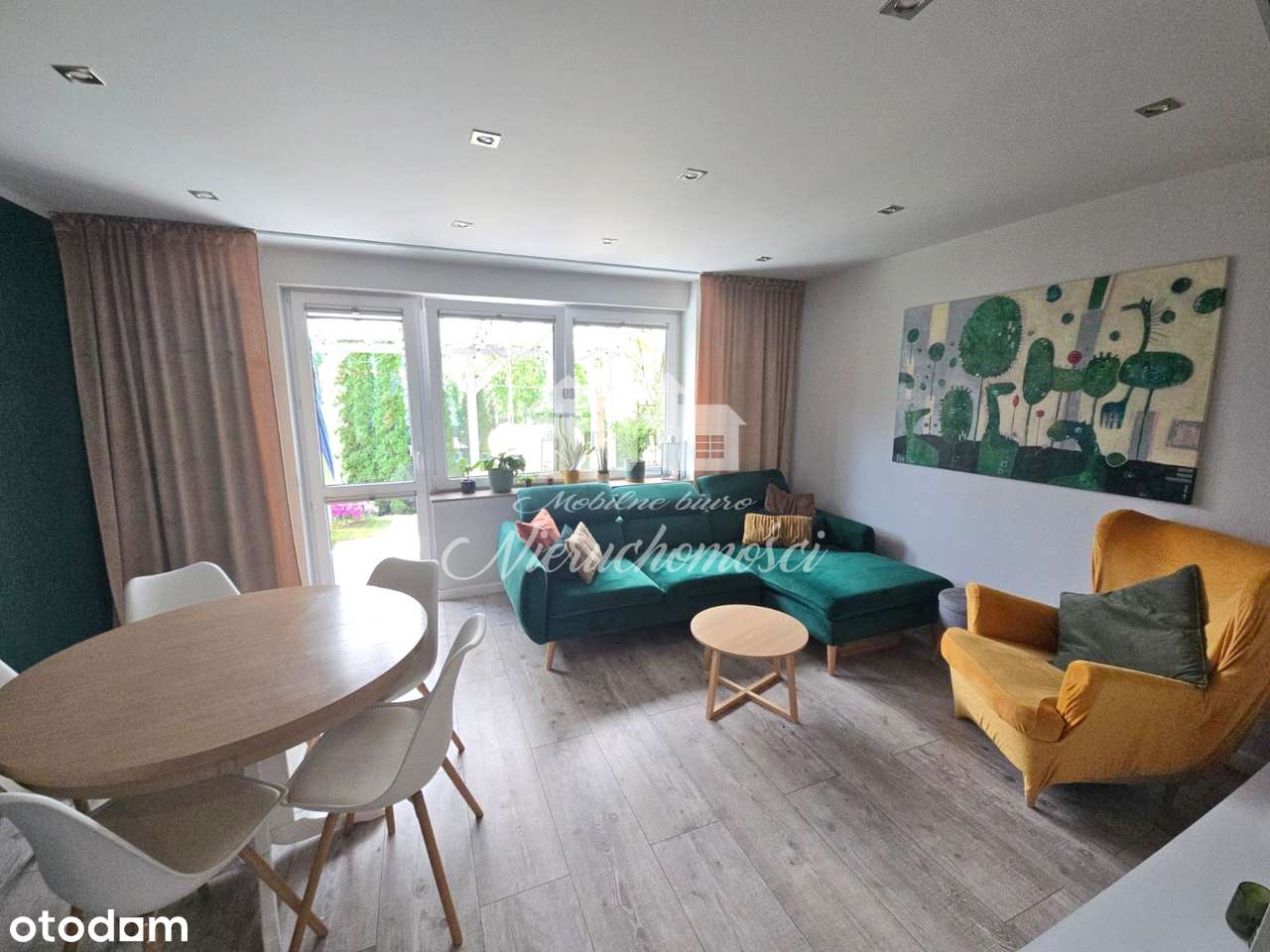 Do wprowadzenia, mieszkanie dwupoziomowe z ogródkiem-0